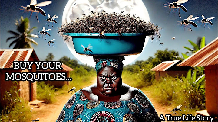 Village Witch Selling Mosquitoes At Nights Caught! The Ending Will Shock You 😢 #tales #Africantales
