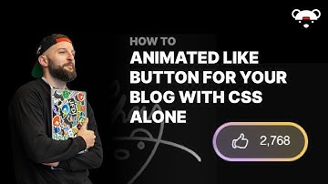 Scroll-Animated "Like" Button for your Blog with CSS Alone #css #javascript #html