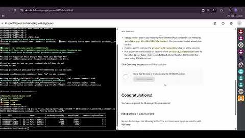 Product Search for Marketing with BigQuery | #2025 | #GSP40643 |#qwiklabs |#Solution