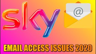 Sky Email App Access Problems 2020 screenshot 5