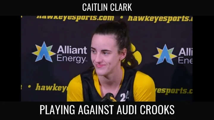 Caitlin Clark Knows Audi Crooks #hawkeyes