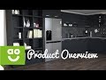 LG American Fridge Freezer GSL760PZXV Product Overview | ao.com