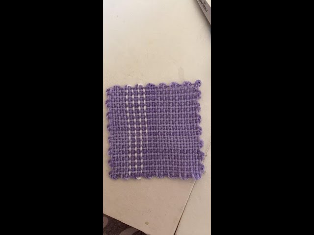 How to Weave a Square on a Pin Loom! 