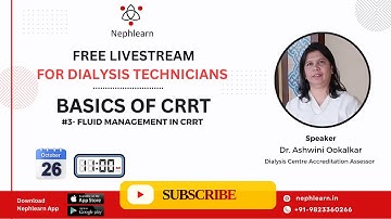 Basics of CRRT! #3 | Fluid Management in CRRT | #DialysisCare #Nephlearn