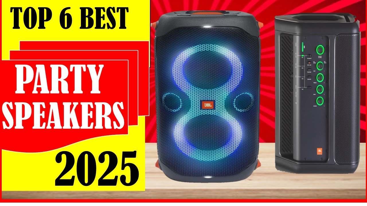 Лучшие колонки для вечеринок в 2025 году — Топ-6: Лучшие колонки для вечеринок [Руководство покуп...