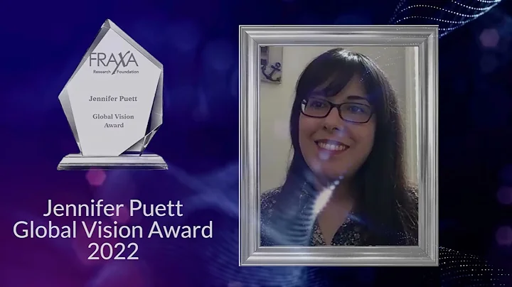 Jennifer Puett - FRAXAs Global Vision Awards 2022
