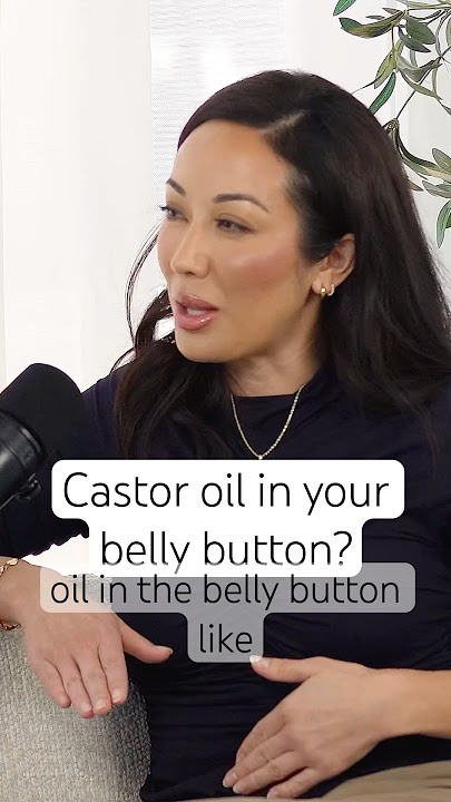 Should you put castor oil on your belly button??