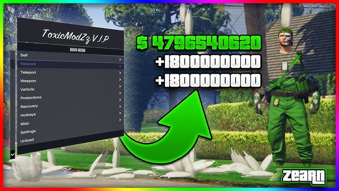 GTA 5 UNDETECTABLE MOD MENU - UPDATE 1.37 by DenchModz - Free download on  ToneDen