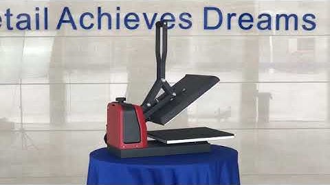 HP3802N New economic manual clamshell heat press machine