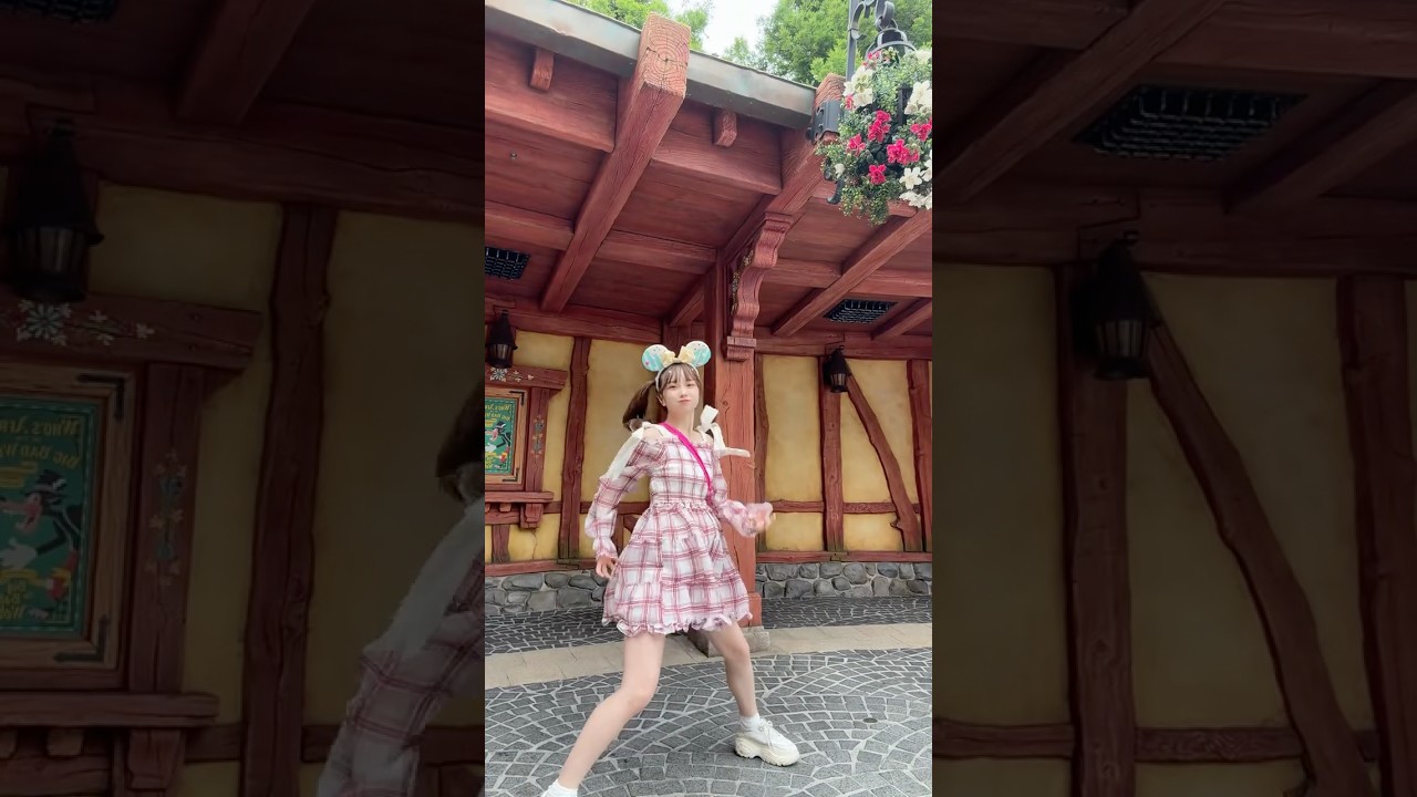 ディズニーでキレッキレダンス踊ってみた!