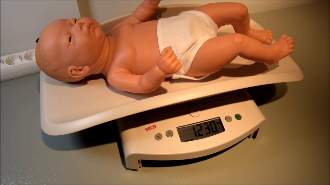 seca 354 - Digital Baby Scale with fine Graduation, Also usable as Flat  Scale for Children