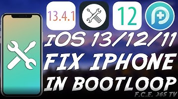 iOS 13.4.1 / 13 / 11 - How To Fix iPhone In Recovery Mode / Bootloop With PhoneRescue