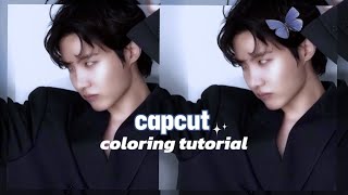 FIVE CAPCUT COLORING TUTORIAL (PART 2) | TUTORIAL | CAPCUT