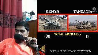 Reaction on Tanzania vs Kenya Military Power Comparison | Tanzanian Army vs Kenyan Army