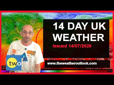 UK 14 Day Weather: Very warm and settled, but is change approaching? | TWO