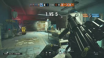 1v5 ranked echo clutch on Xbox