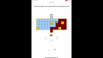 Easy Game - Brain Test Level 388 - Travel through every space before reaching the exit