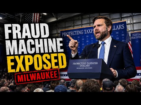 JD Vance Just Dropped the Hammer in Milwaukee: Fraud Machine Put on Notice