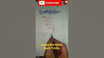 #shorts Simplification Maths Tricks #ssccgl #sscchsl #sscmts #sscgd