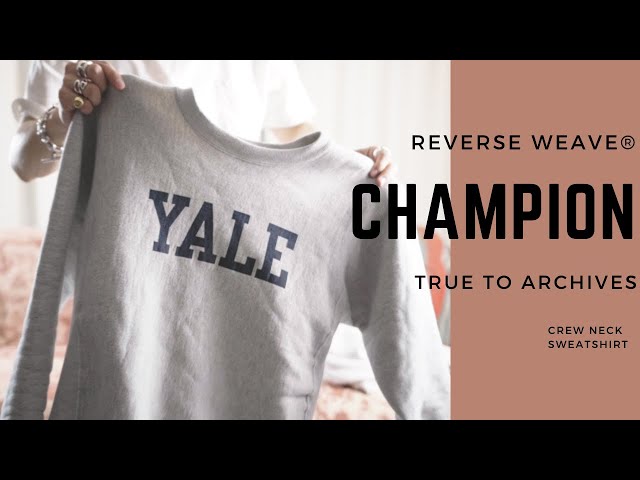 大人気チャンピオンスウェット「YALE」ご紹介します！【TRUE TO