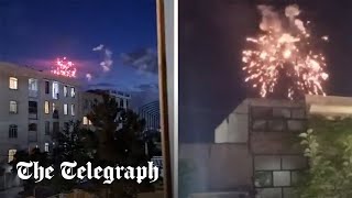 video: Fireworks and dancing as Iranians defiantly celebrate Raisi’s death