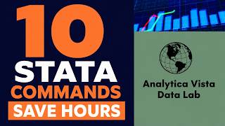 10 Stata Commands Every Researcher Must Know (Save Hours of Work)