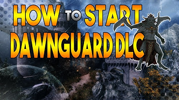 Skyrim Special Edition How to Start Dawnguard DLC Location (Remastered Quest Gameplay Walkthrough)