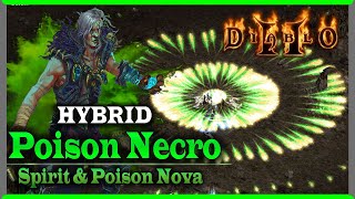 The HYBRID Poison Necro | Diablo 2 PvP Build | Joby = EZ