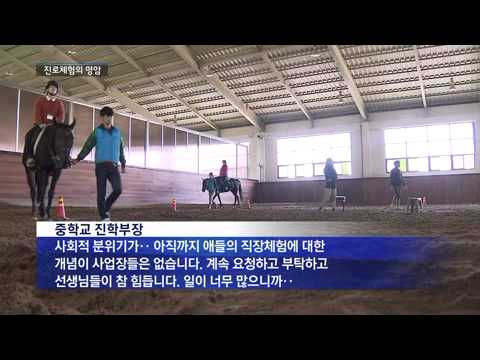 [대구MBC뉴스] 중학교 진로체험의 명암
