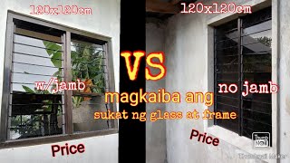 magkano ang jalousie window #jalousiewindow#jaluplusframe#tintedglass