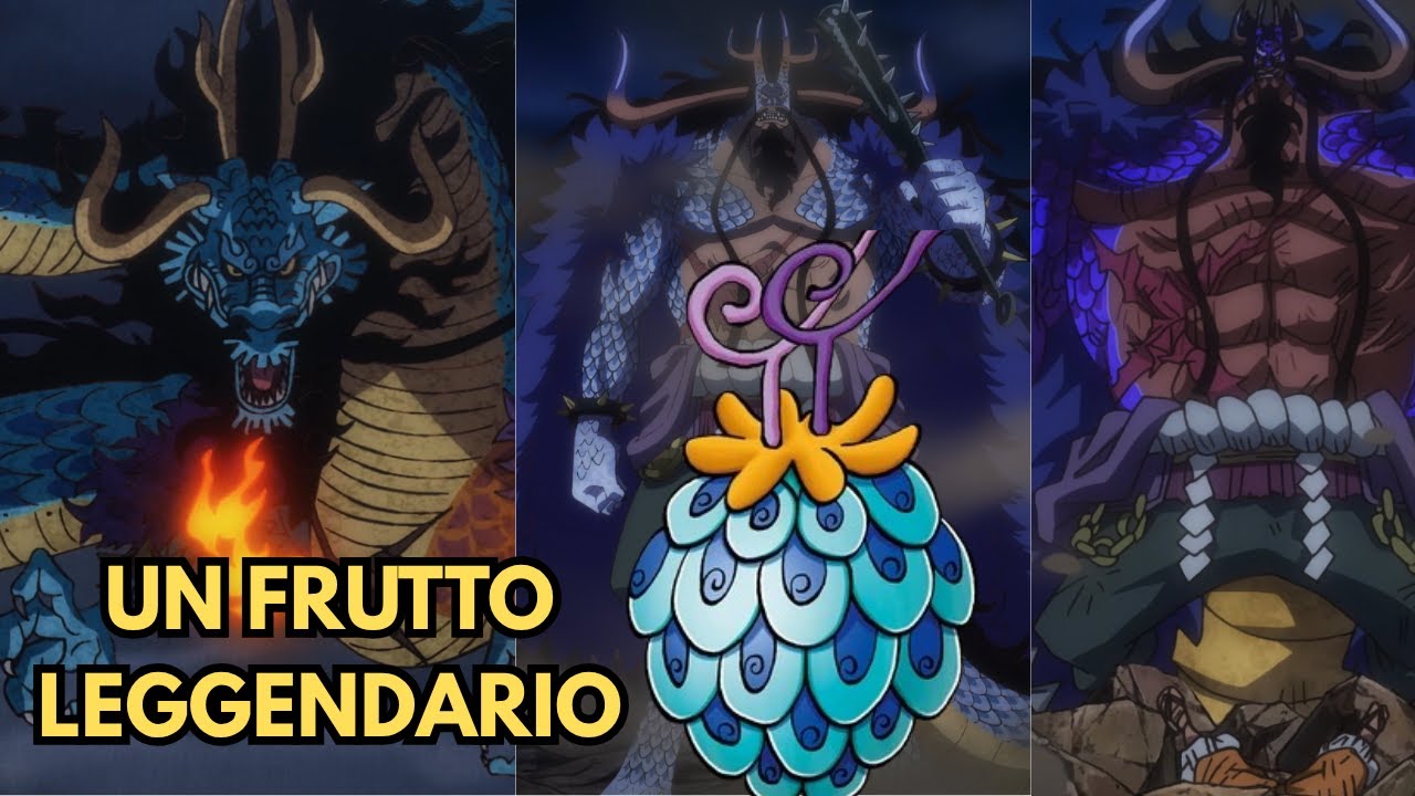LO SPAVENTOSO POTERE DELL FRUTTO DI KAIDO...UO UO NO MI MODELLO DRAGO AZZURRO SPIEGATO