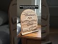 Custom Wooden Plaque - Father's Day Gifts For Dad - Home Feels Better With Dad SWS-YL0527 V2.1