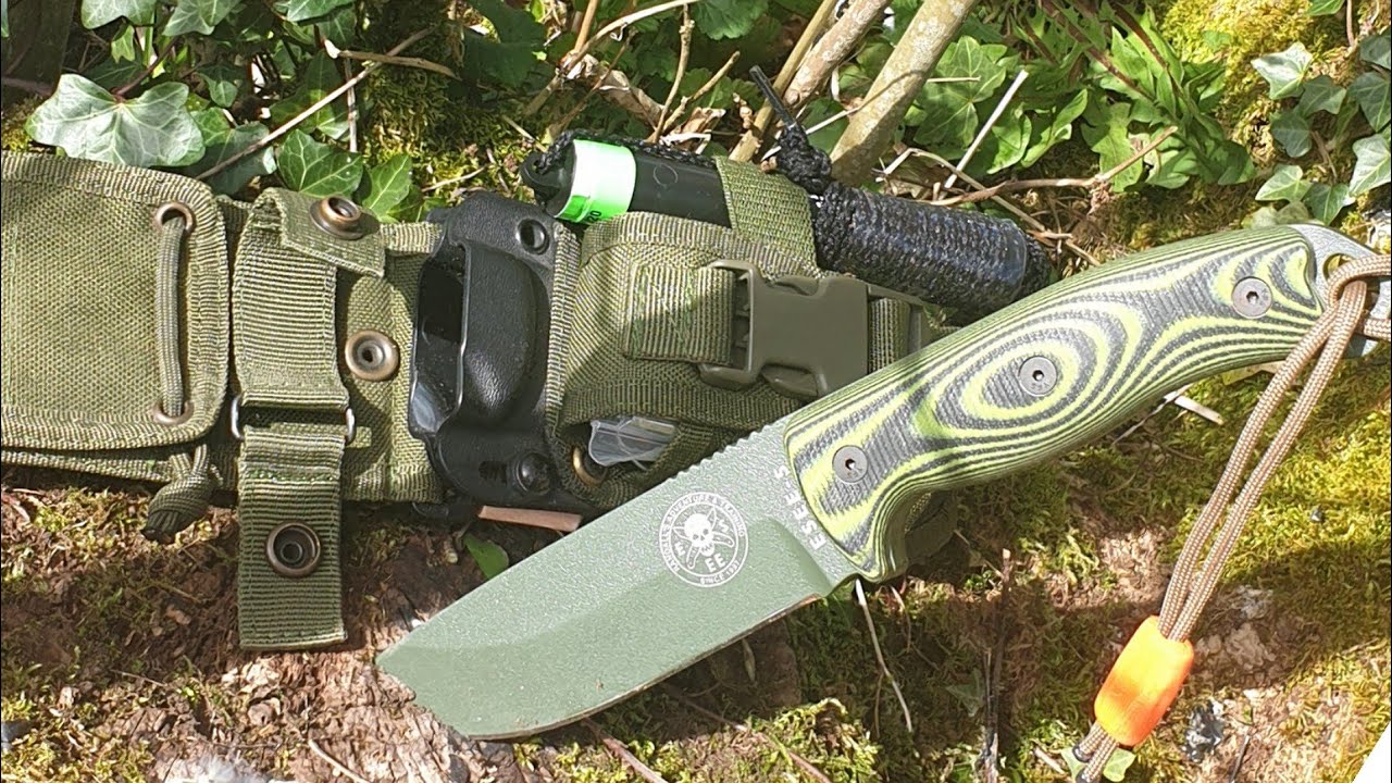ESEE 5 sheath with MOLLEback and pouch set YouTube