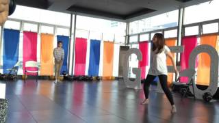 Ryle Paolo Tan And Mom Sherylyn Reyes In The Gforce Dance Studio