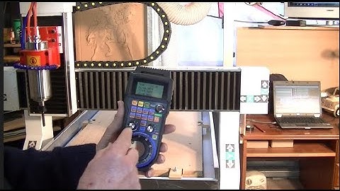 400 Radio pendent, Mach3, Machine home, Auto tool setting + Bloopers