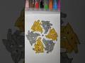 Easy elephant draw with 15*8 dots 🐘✨🌸 || easy rangoli design || #youtubeshorts #shorts #elephant