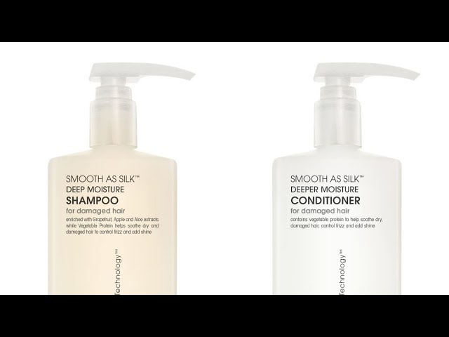 Giovanni Smooth as Silk Deep Moisture Shampoo and Conditioner with