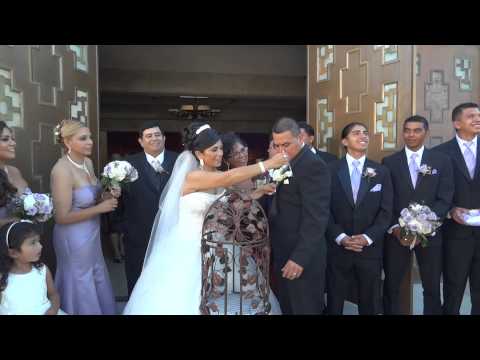 White Dove Releases for Joel & Rosario at St  Matthew October 4, 2014