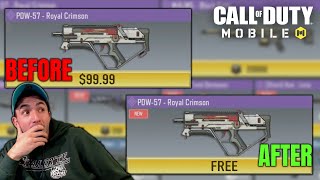 Players Are Furious In Call Of Duty Mobile Free Pdw Royal Crimson Skin Smotret Video Onlajn Brazil Fight Ru