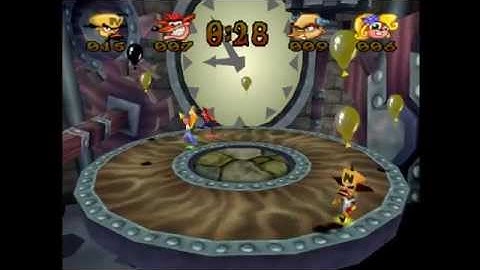 Crash Bash - Ring Ding Platinum Relic (Co-op with PR)