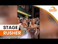 Cynthia Erivo protects Ariana Grande from stage rusher | Sunrise