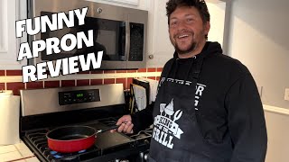 Cooking with Laughter: Review Video of the Funniest Aprons for Men & Women