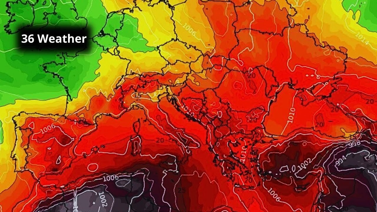 Europe Weather | June 12 , 2025 , GFS Model in 850 hPa - Europe ...