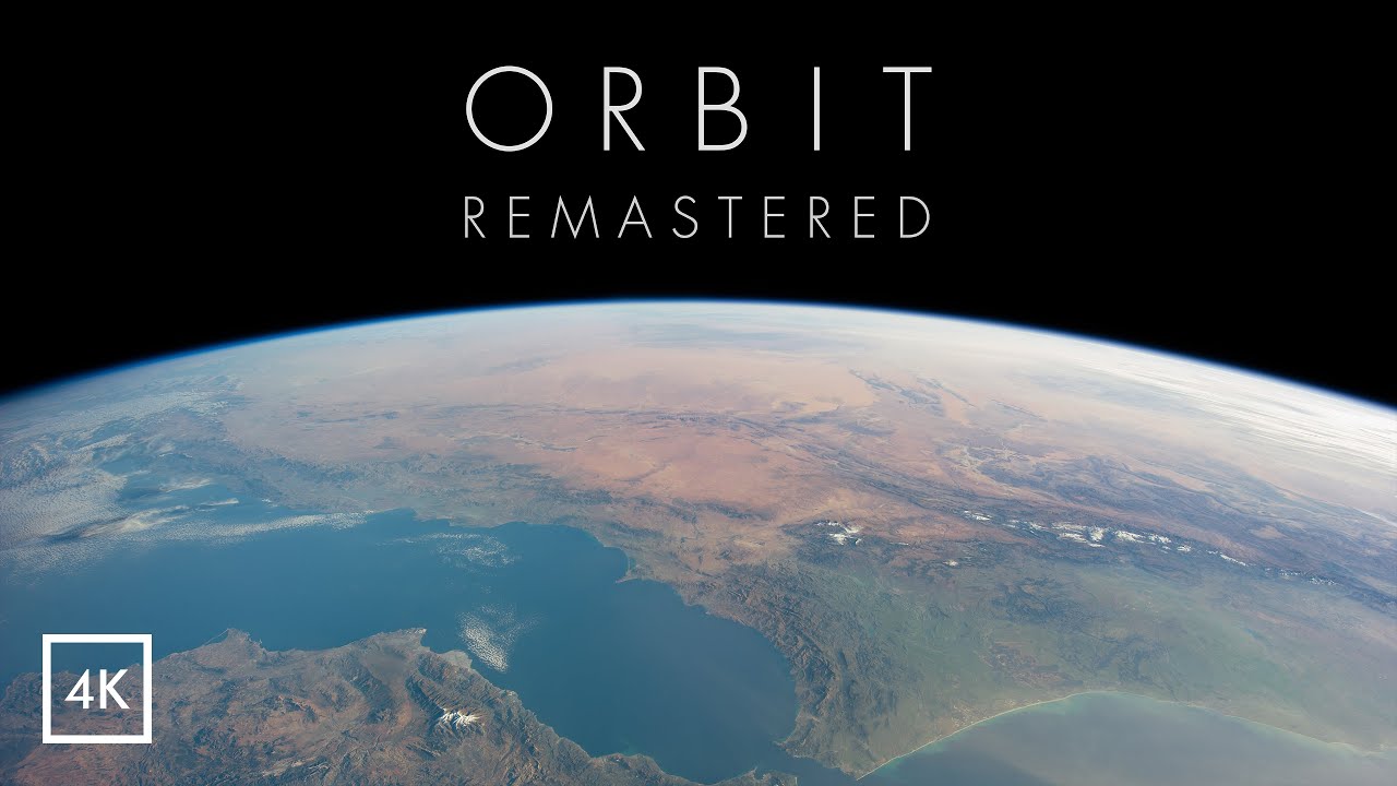 ORBIT - Journey Around Earth in Real Time | 4K Remastered