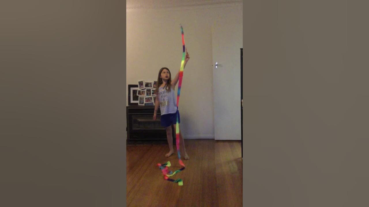 Ribbon dance tutorial at home YouTube