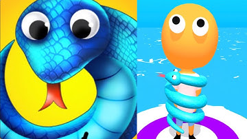 Snake Master 3D Gameplay || iOS/Android