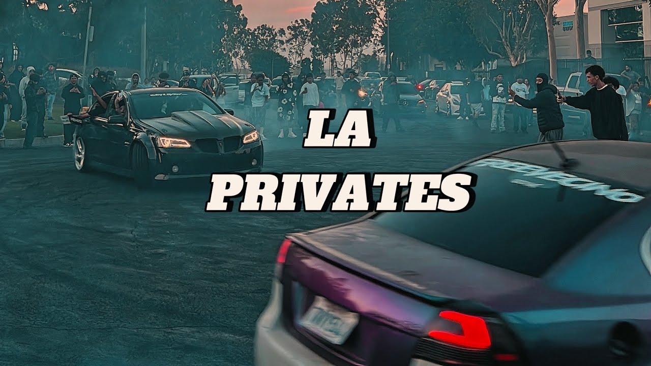 Daytime LA Privates - G8s/ ctsv/chryslers