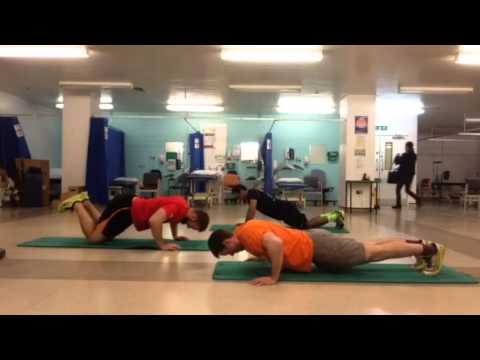 Bring Sally Up: press up challenge II