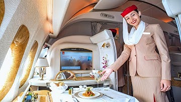 Emirates New First Class on A380 & B777-300ER | Flight Review (Tokyo to Geneva via Dubai)