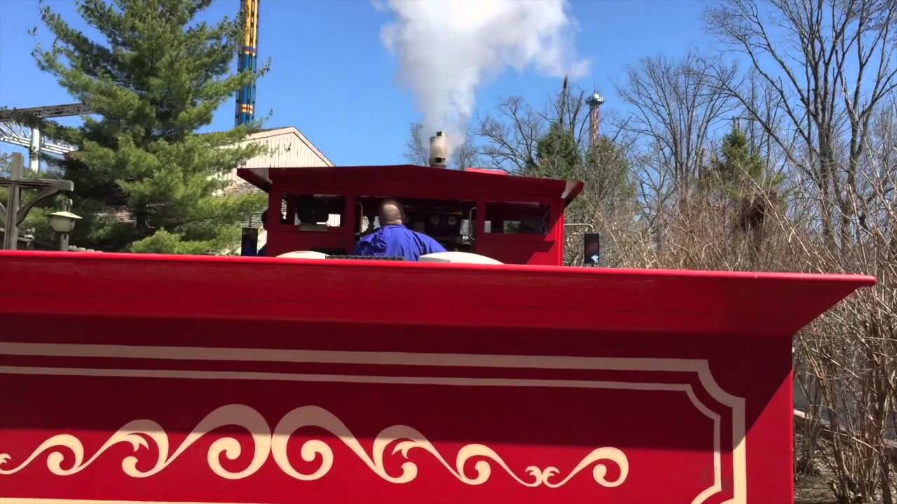 Six Flags St. Louis Railroad Spring Training 2015 - YouTube